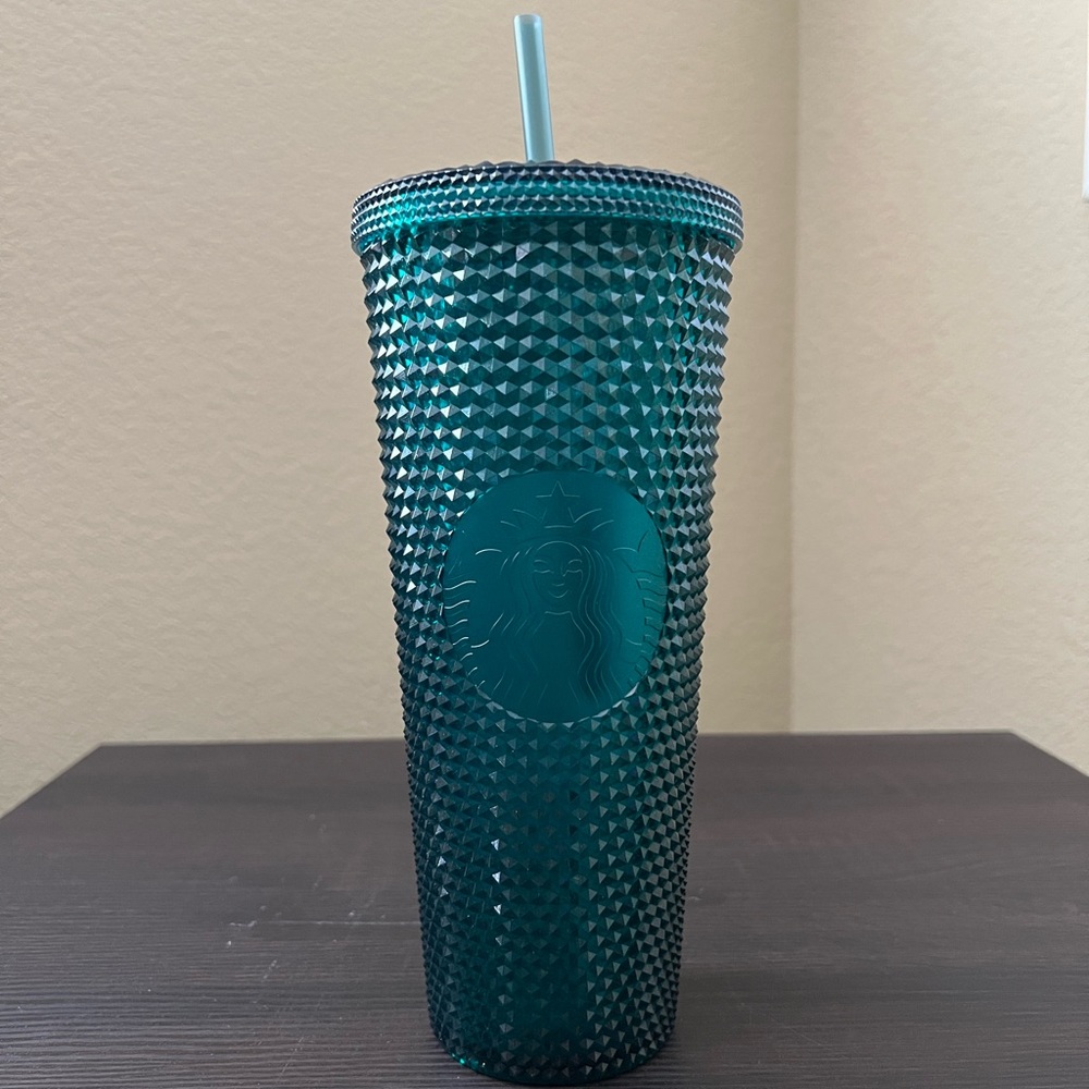 Starbucks China Green Glitter Studded Tumbler